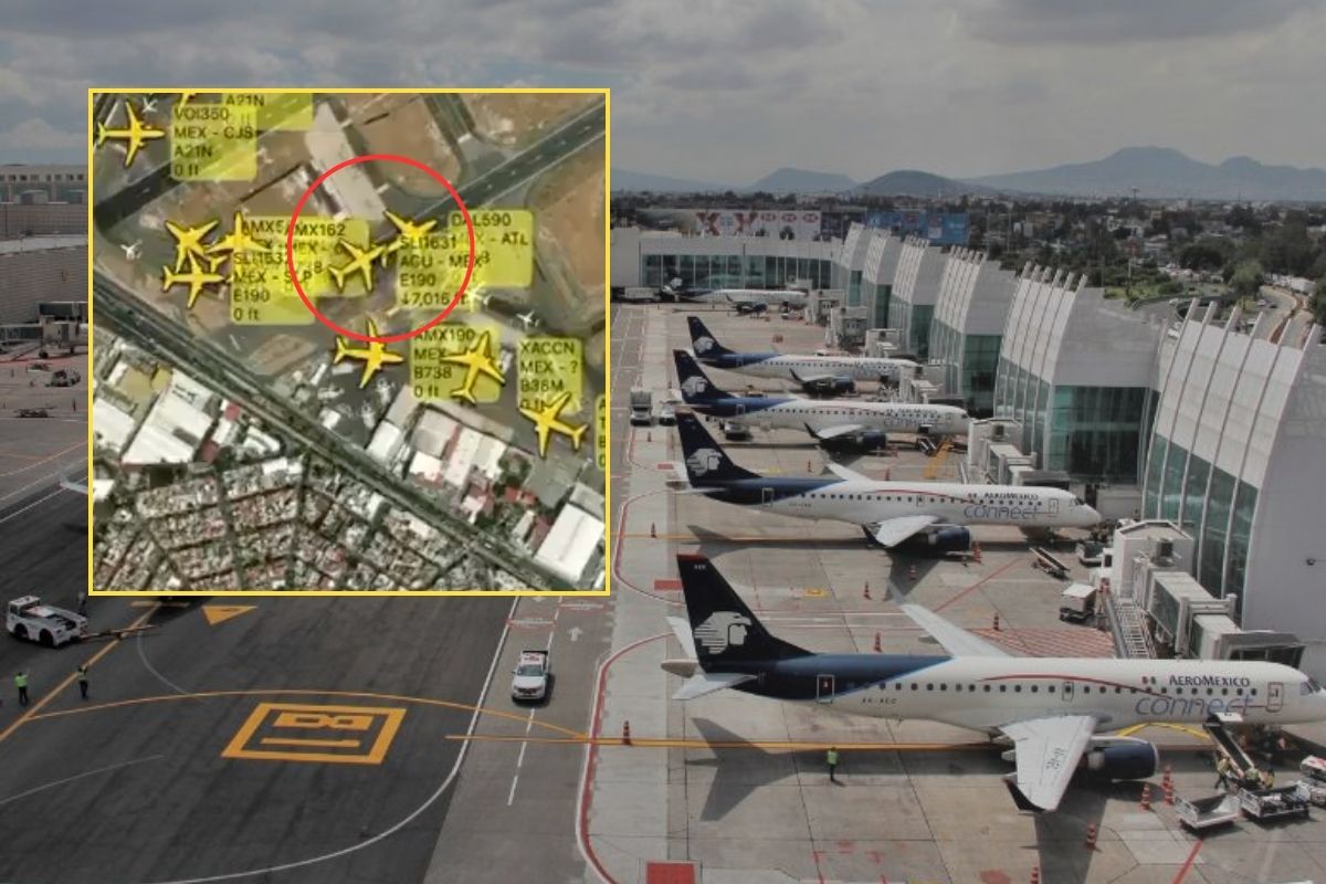 Aeroméxico y Delta, a punto de chocar en el AICM; autoridades ya investigan